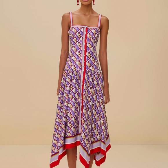 white christmas dresses Pineapple Ikat Maxi Dress in Blue – Mint Julep main image 0